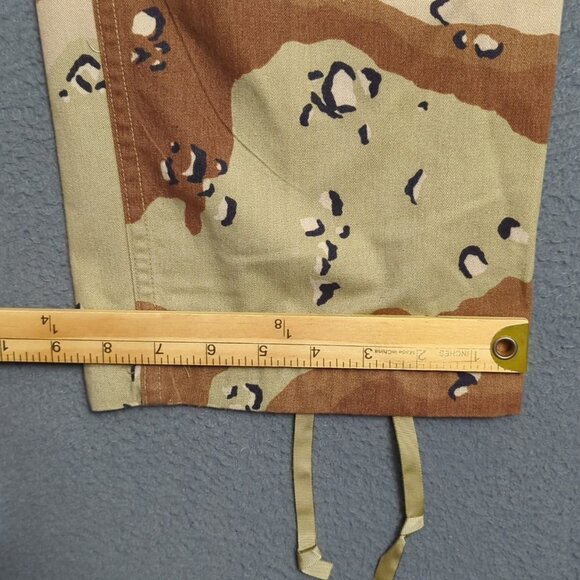 Vintage Military Pants Men's Medium Regular Chocolate Chip Desert Camo Cargo 90s - Picture 9 of 13